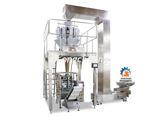 Coffee bean / Ground coffee / Roast coffee bean Multihead Weigher Automatic Packing Machine with valve